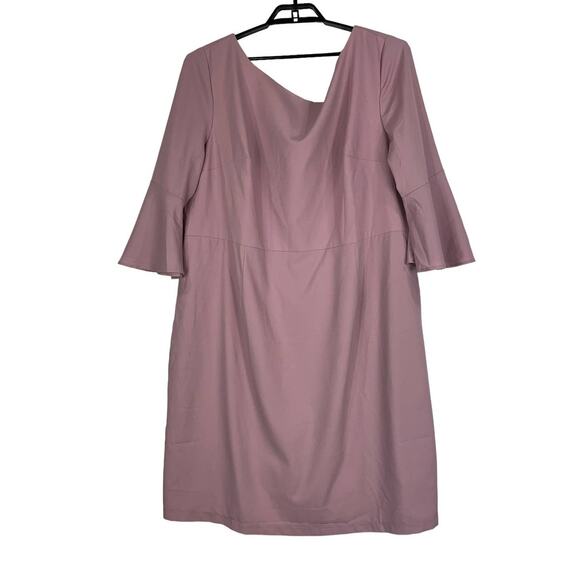 Chi Chi London Womens size 22 dress mauve Yohana bodycon - Picture 1 of 4